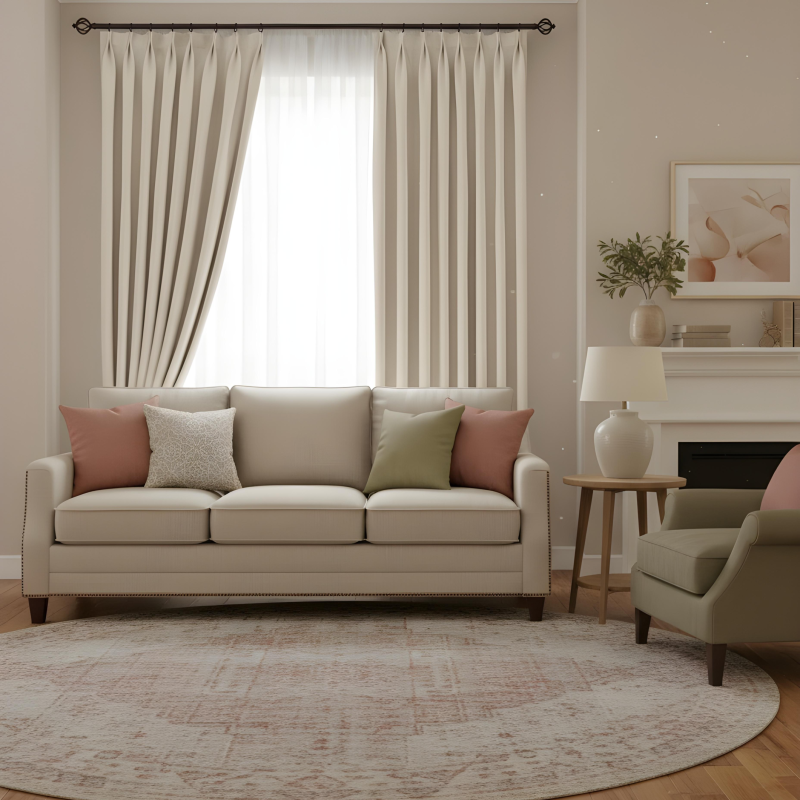 PINCH PLEAT CURTAINS